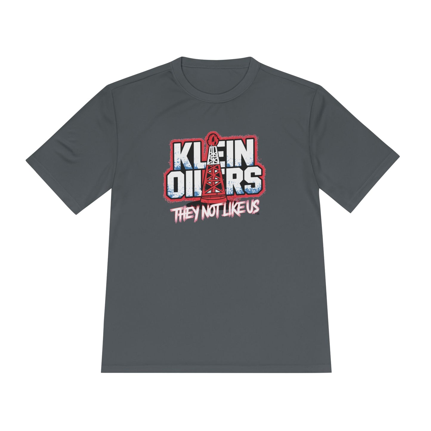 They Not Like Us! Unisex Moisture Wicking Tee (vinyl print)