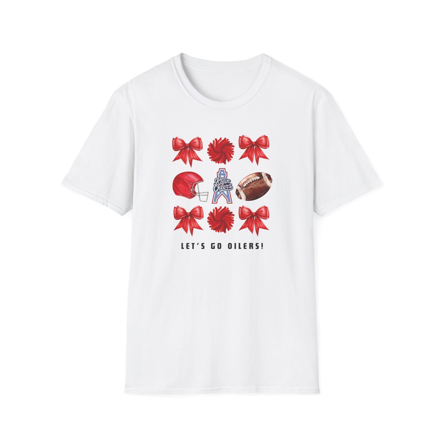 Let’s Go Oilers! Unisex Softstyle T-Shirt-Cotton