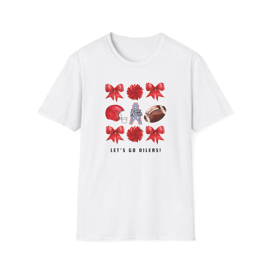 Let’s Go Oilers! Unisex Softstyle T-Shirt-Cotton