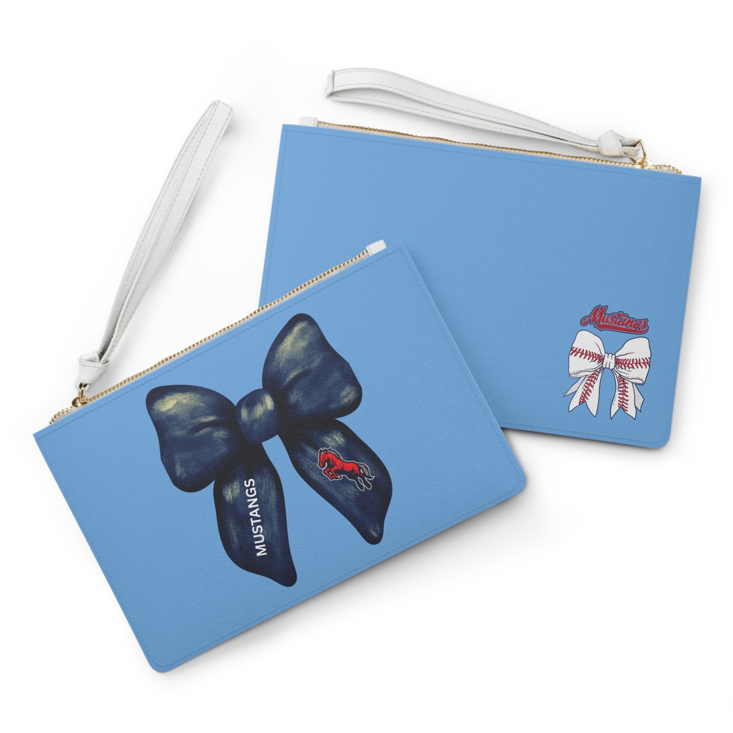 Sporty Sideline Clutch Bag ~ Bow