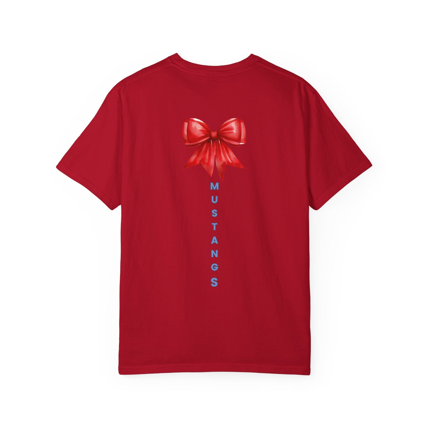 Mustangs Gift Bow Unisex T-Shirt - 100% Cotton