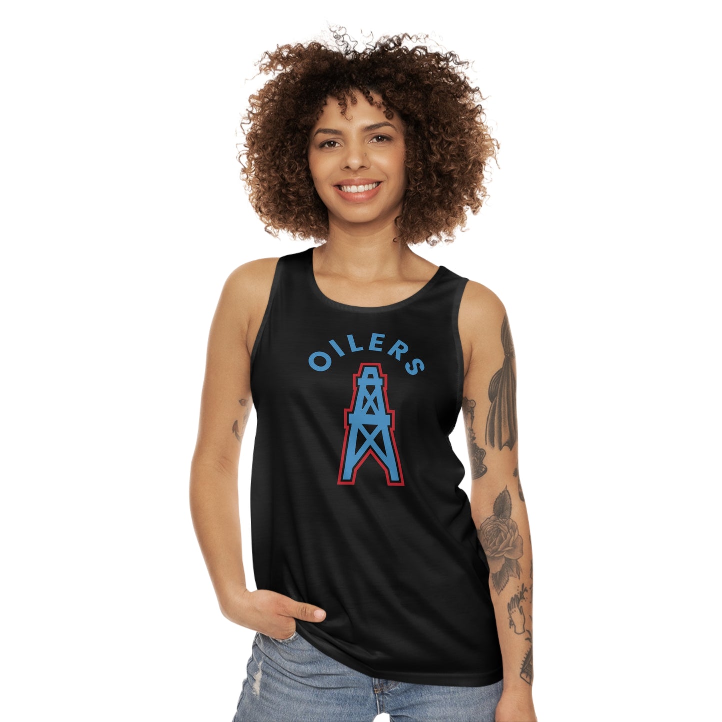 Oilers Traditional Unisex Adult Tank Top