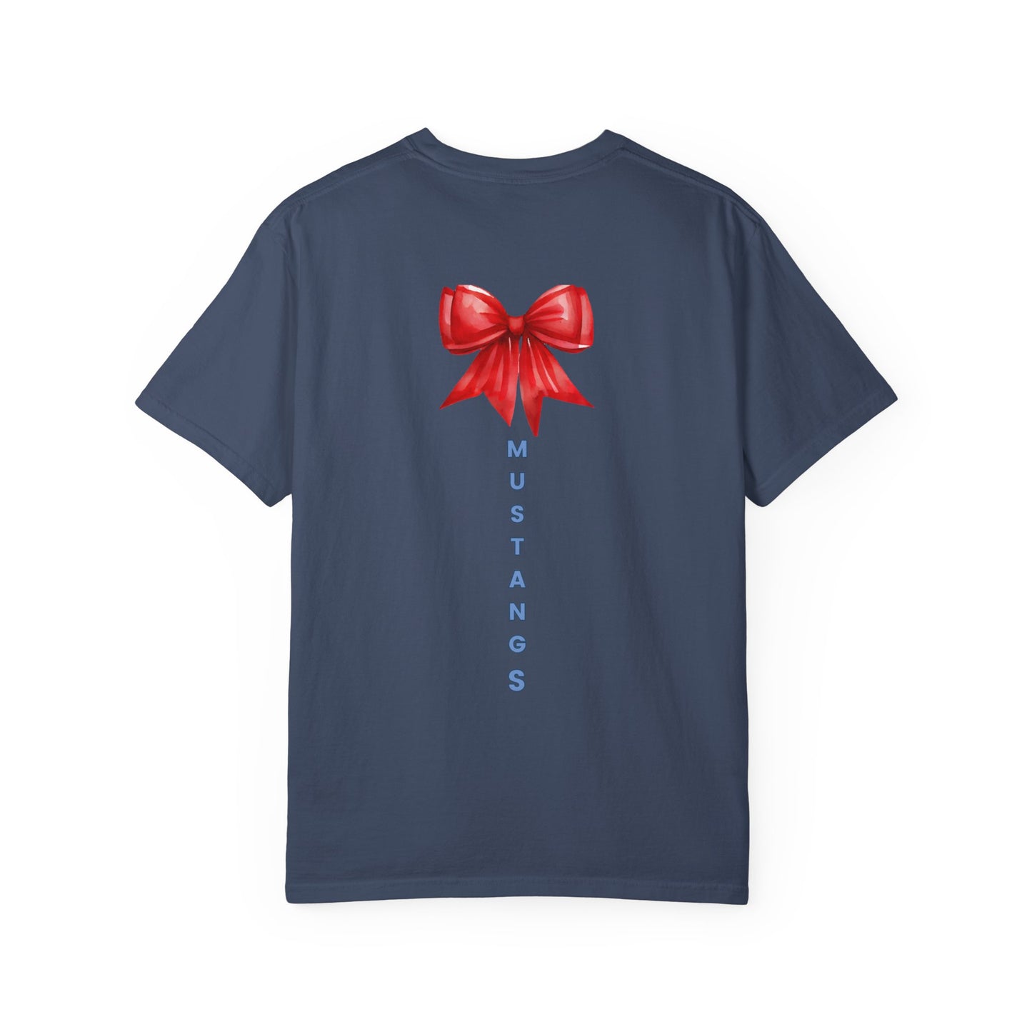 Mustangs Gift Bow Unisex T-Shirt - 100% Cotton