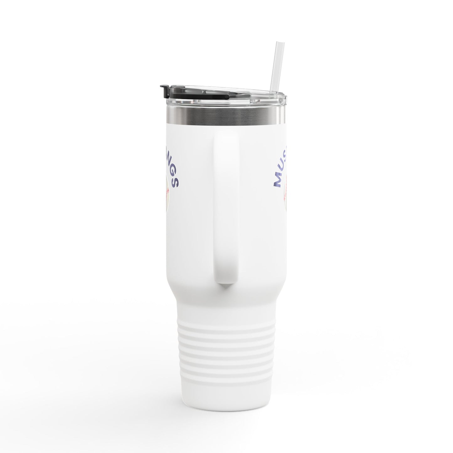 Mustangs Personalized Insulated Travel Mug - 40oz