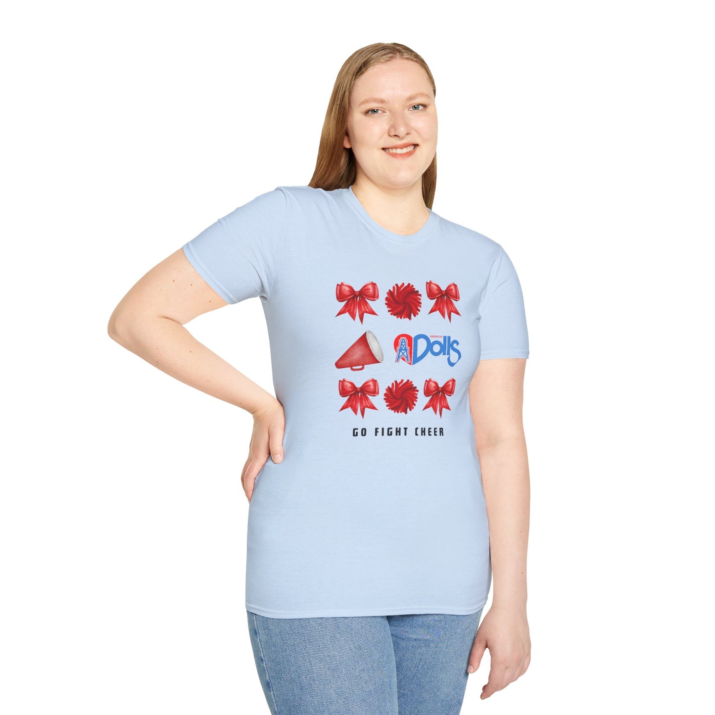 Go Fight Win- Adult-Unisex Softstyle T-Shirt - Cotton