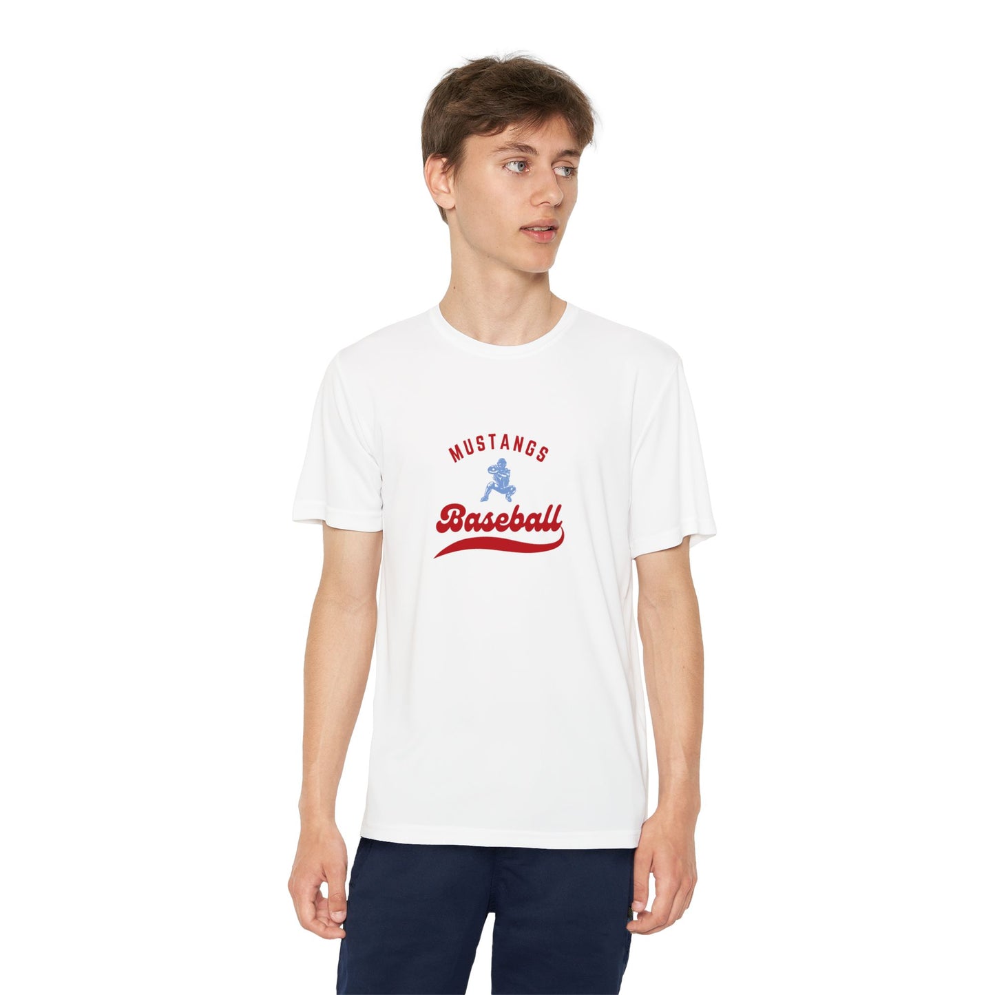 Mustangs Baseball Youth Tee