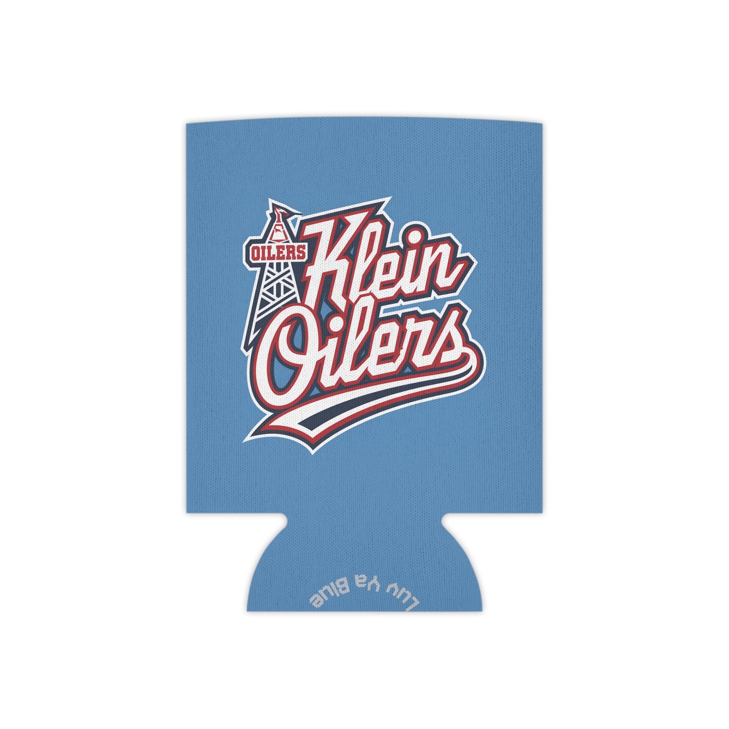 Klein Oilers Can Cooler - Retro Sports Drink Holder for Game Day