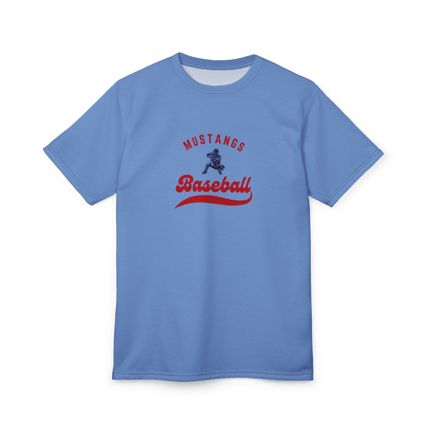 Mustangs Baseball Unisex Adult Tee