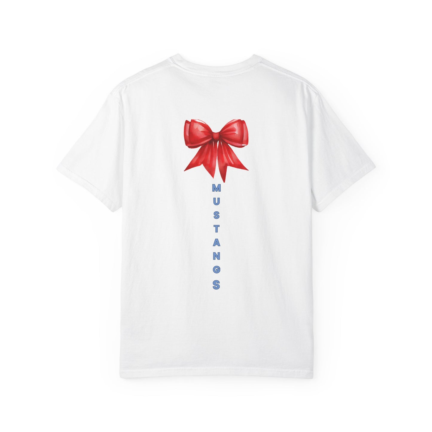 Mustangs Gift Bow Unisex T-Shirt - 100% Cotton