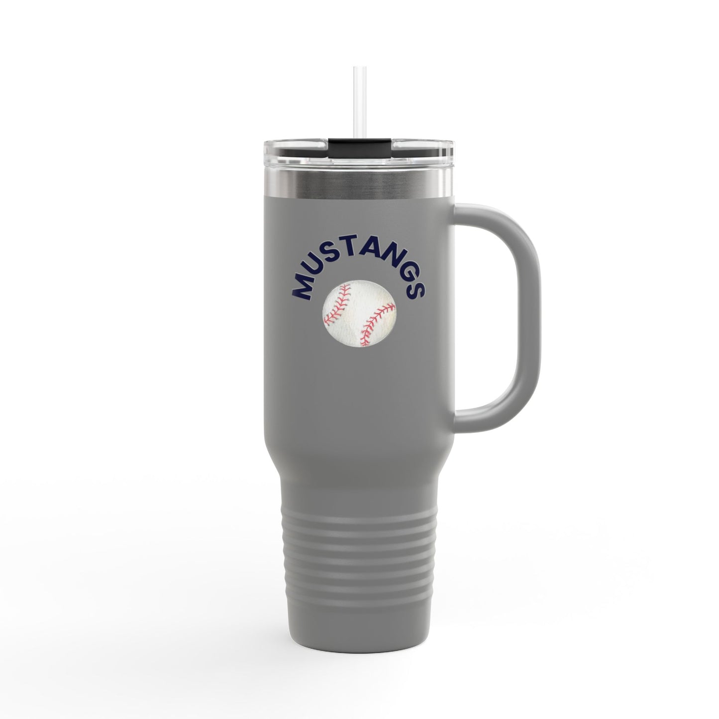 Mustangs Personalized Insulated Travel Mug - 40oz