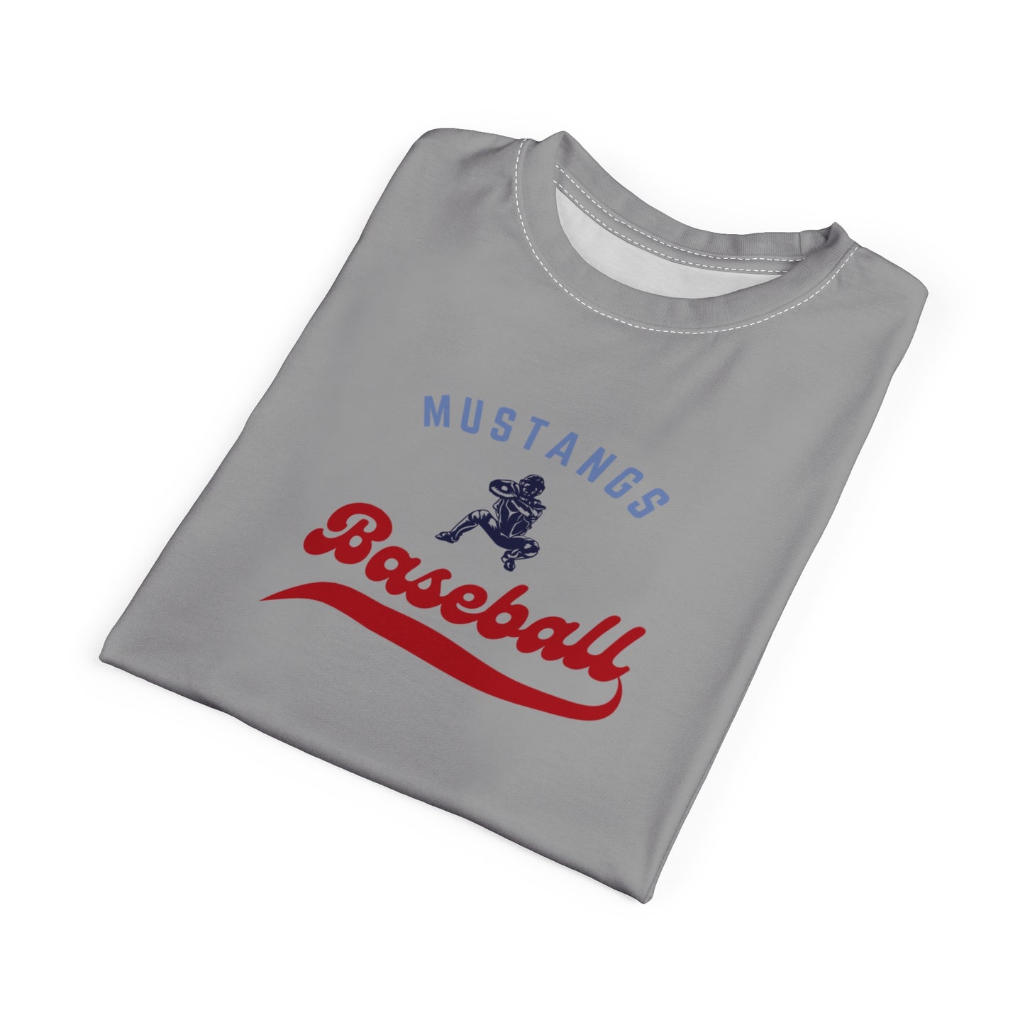 Mustangs Baseball Unisex Adult Tee