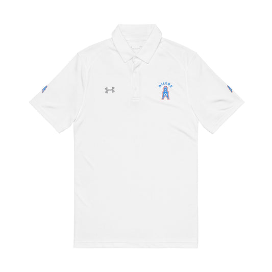 Oilers Under Armour® Men's Embroidered Polo Shirt