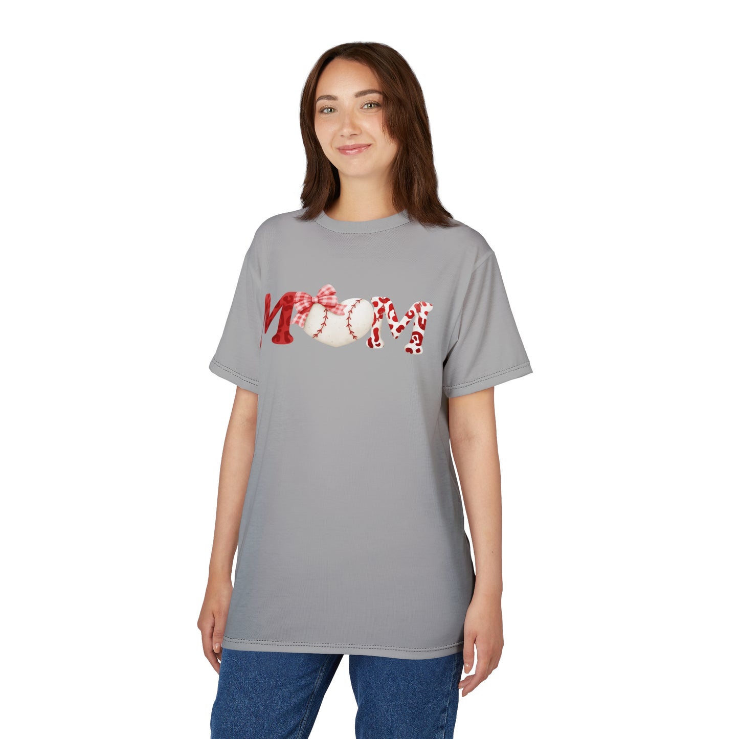 Baseball Mom Unisex Adult Tee