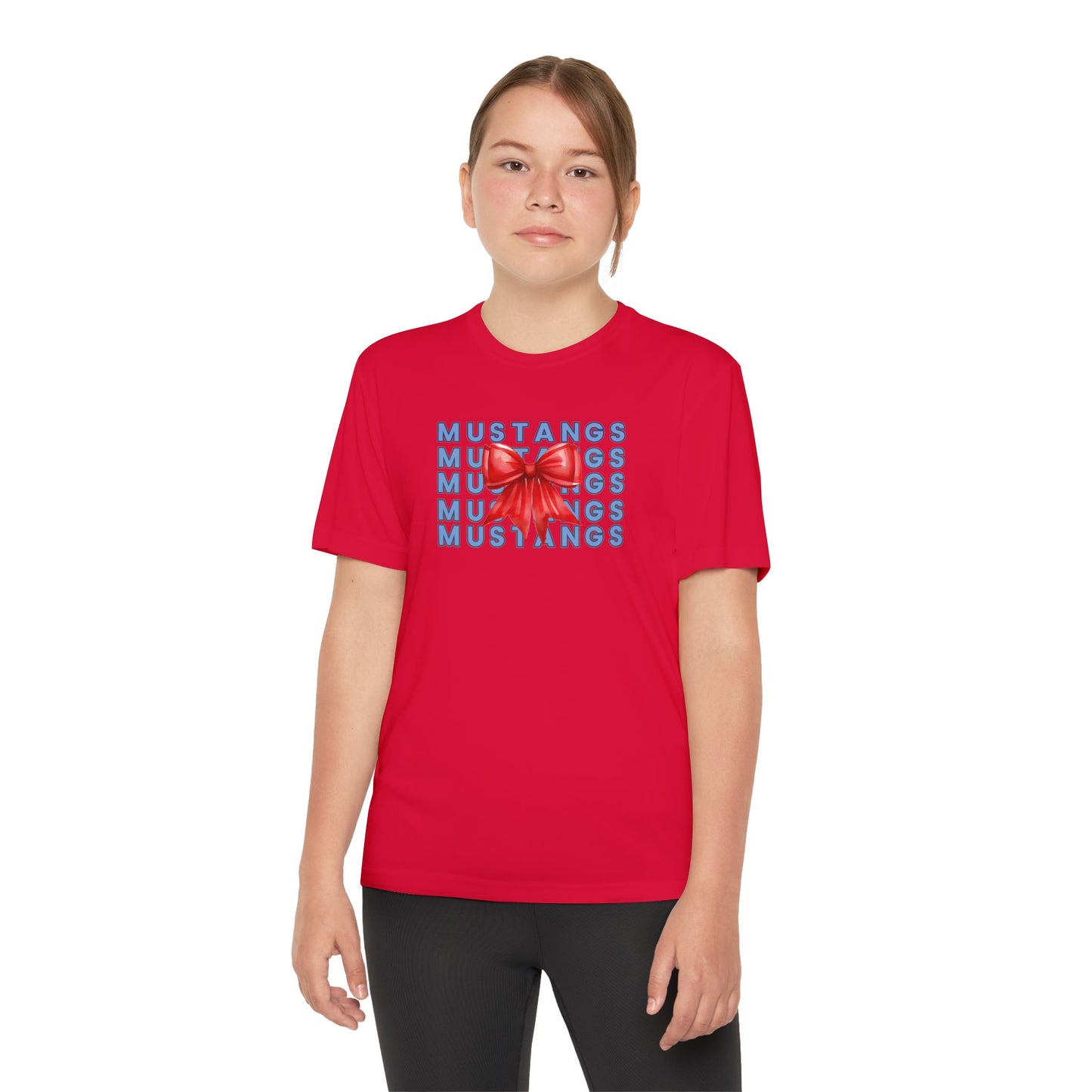 4 Mustangs and a Bow Youth Tee