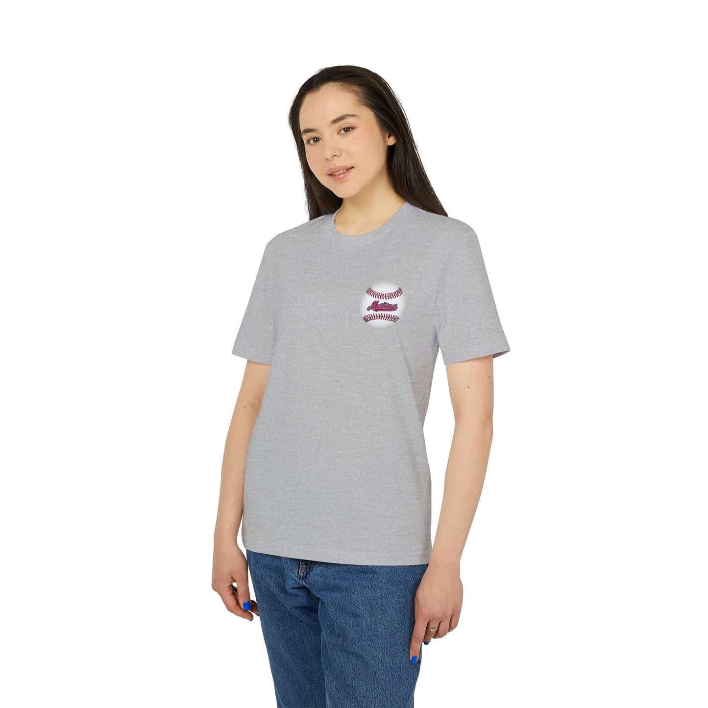 Mustangs Graffiti Unisex Baseball Team T-Shirt ~ Cotton