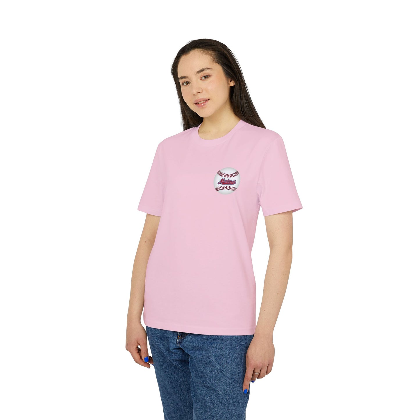 Mustangs Graffiti Unisex Baseball Team T-Shirt ~ Cotton