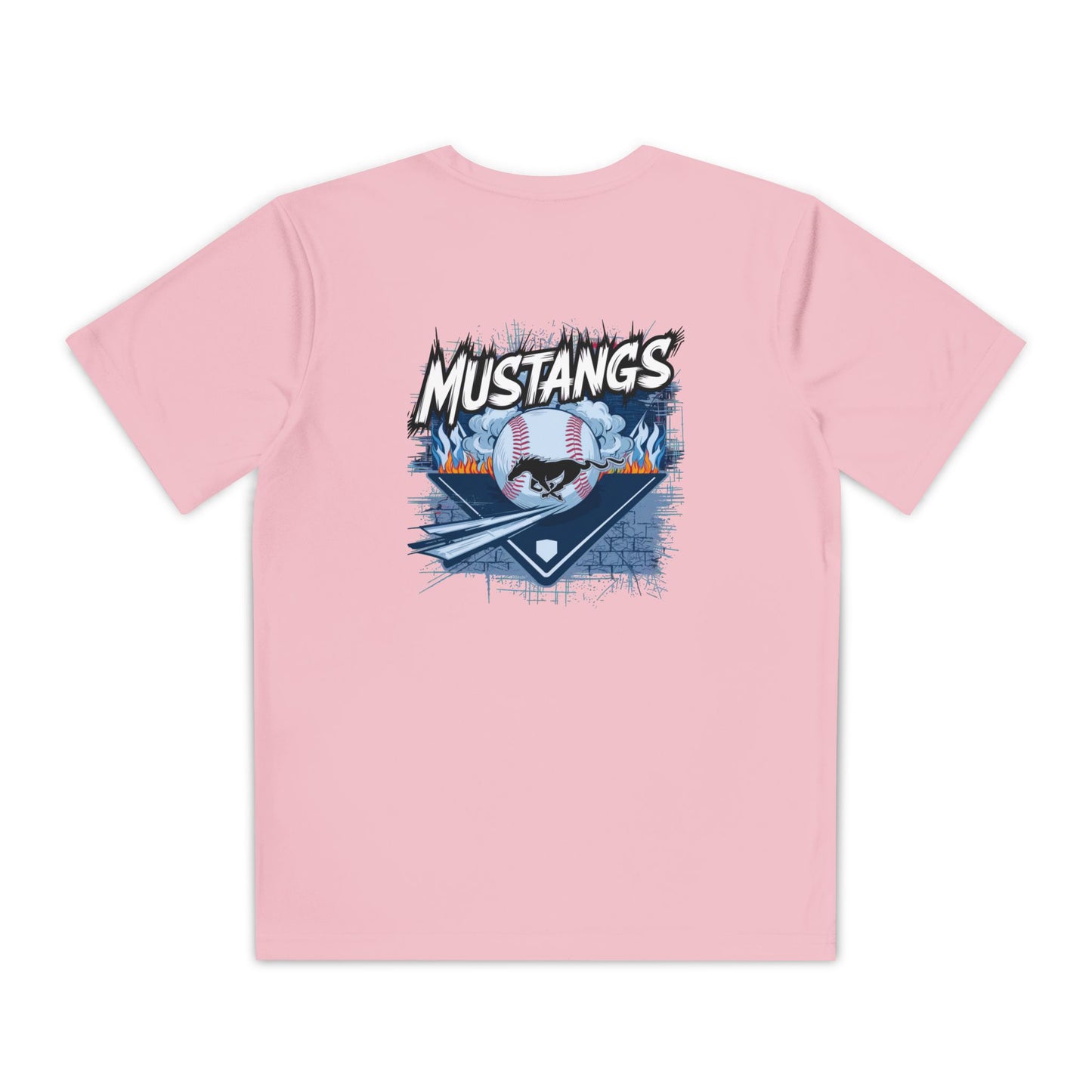 Mustangs Wall Break Youth Tee