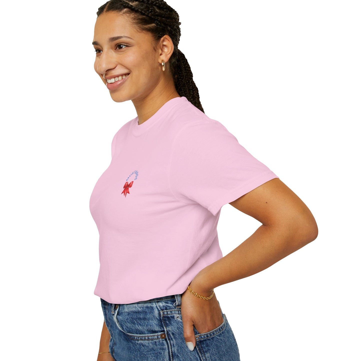 Mustangs Gift Bow Unisex T-Shirt - 100% Cotton