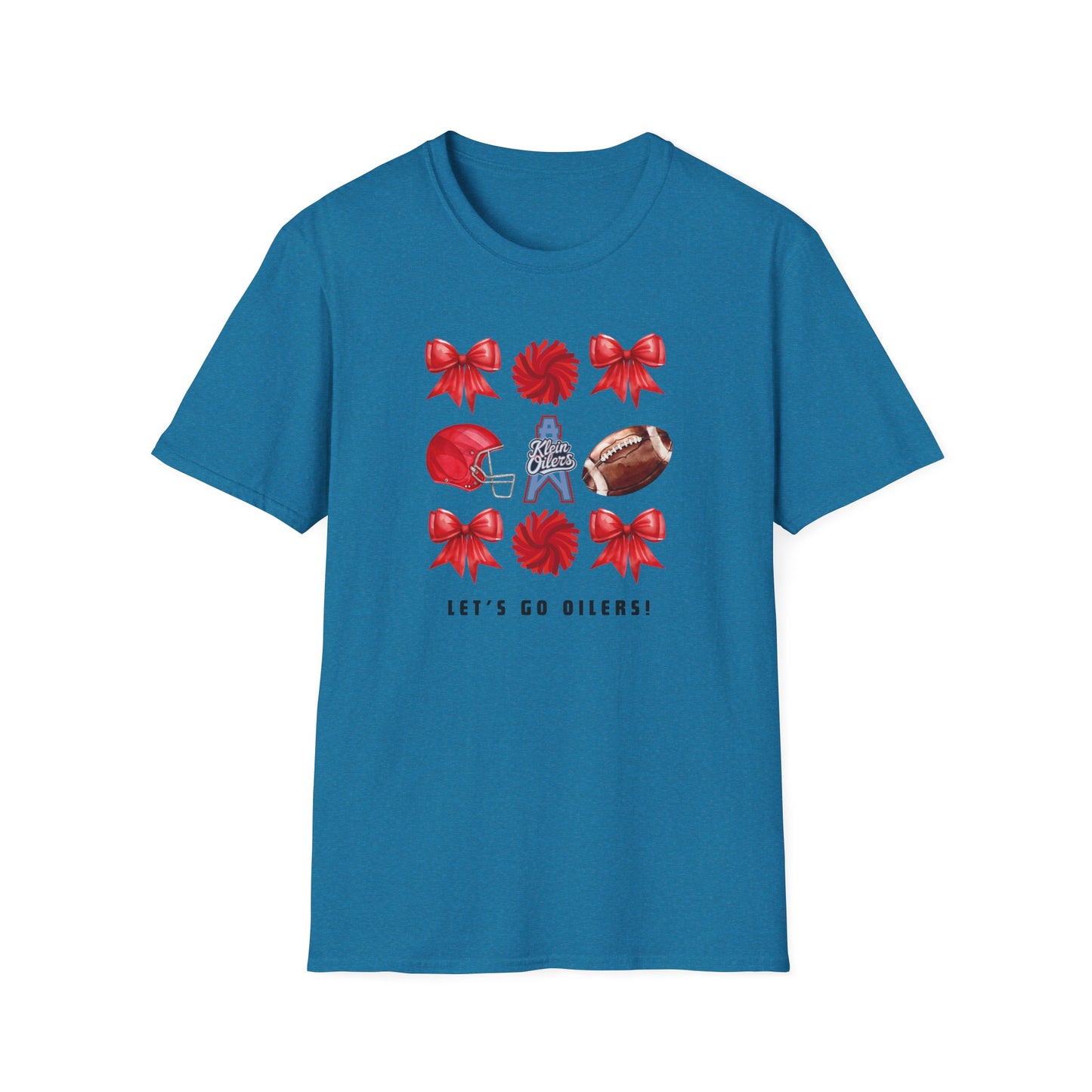 Let’s Go Oilers! Unisex Softstyle T-Shirt-Cotton
