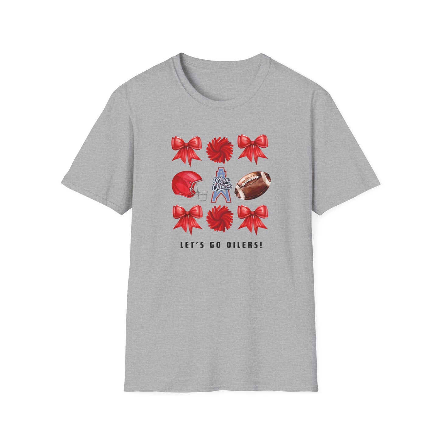 Let’s Go Oilers! Unisex Softstyle T-Shirt-Cotton