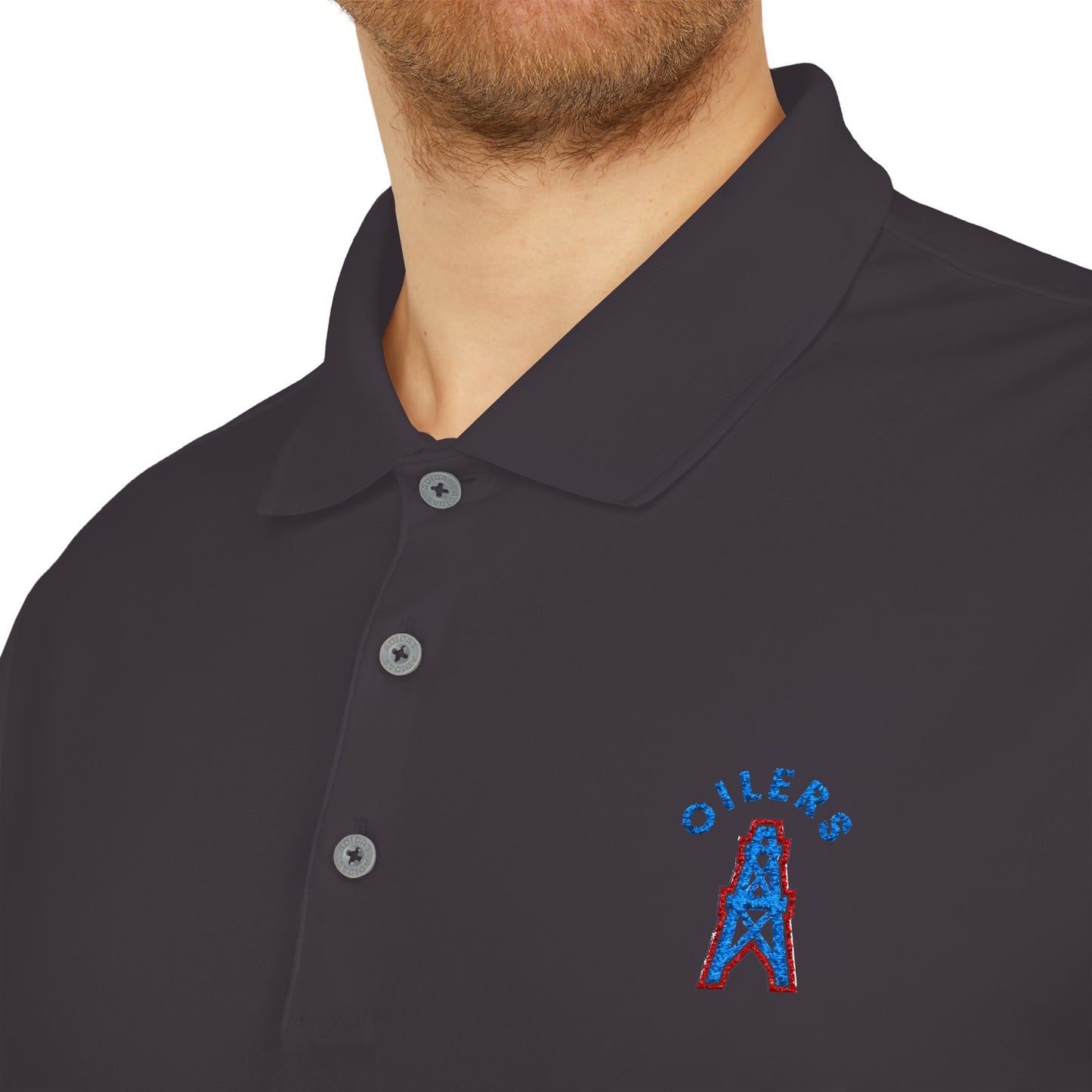 Oilers-Adidas Unisex Performance Polo