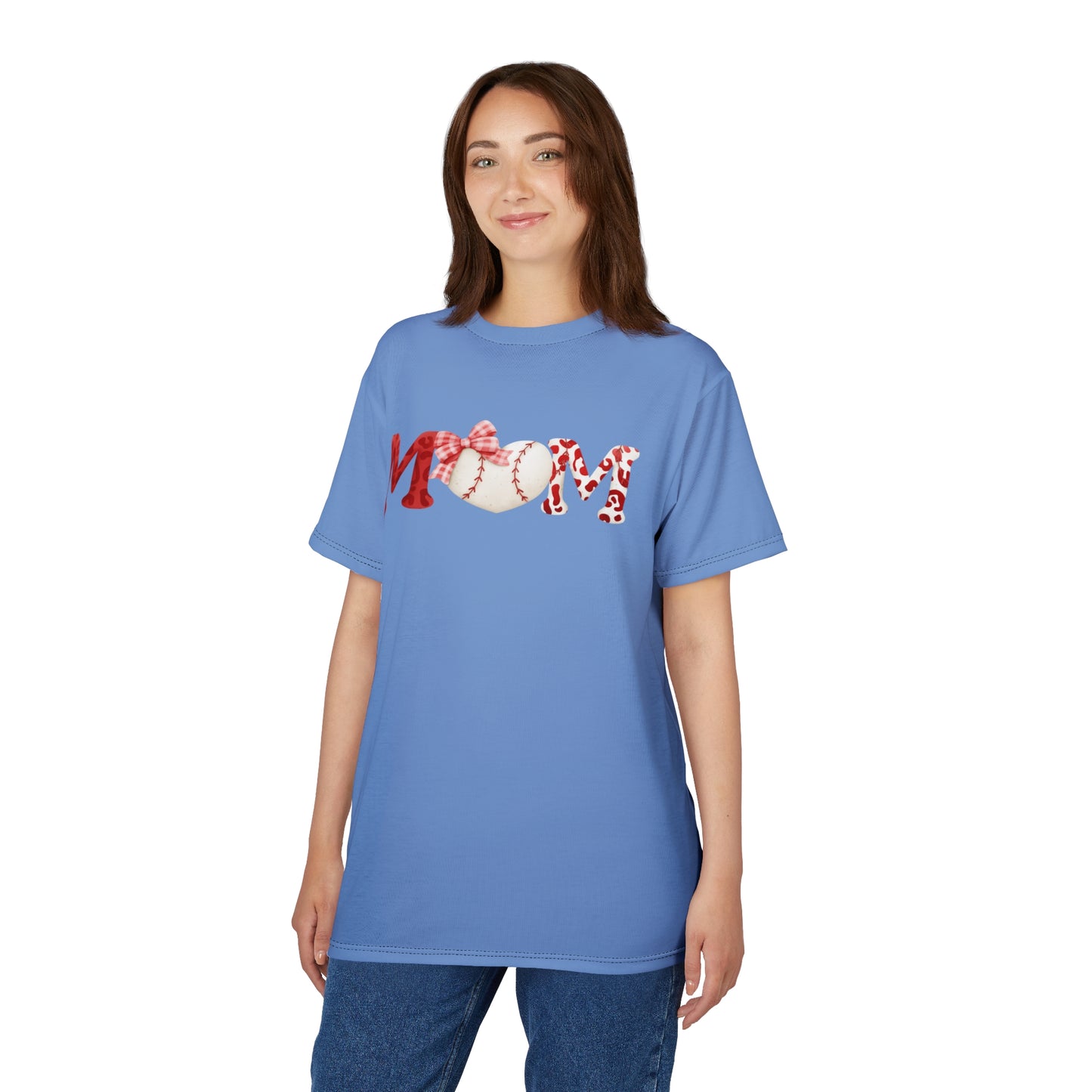 Baseball Mom Unisex Adult Tee