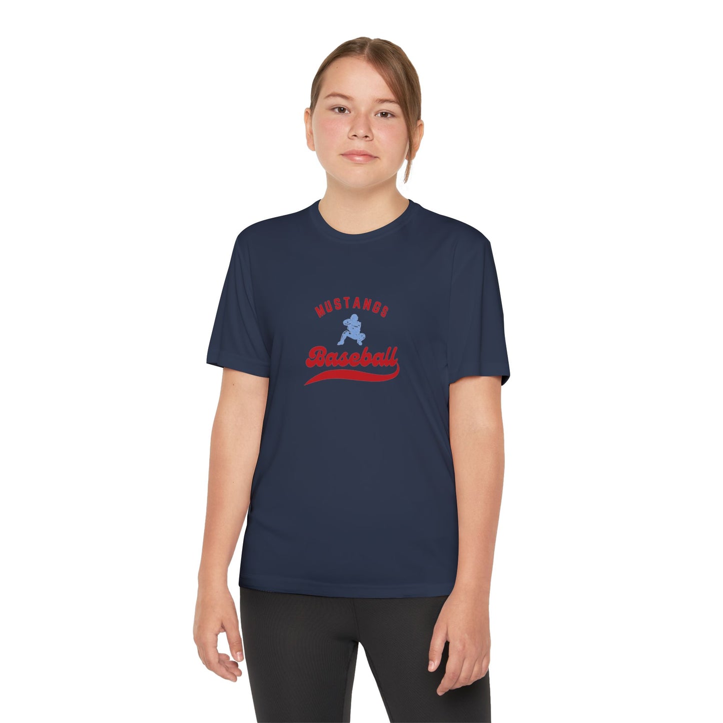 Mustangs Baseball Youth Tee