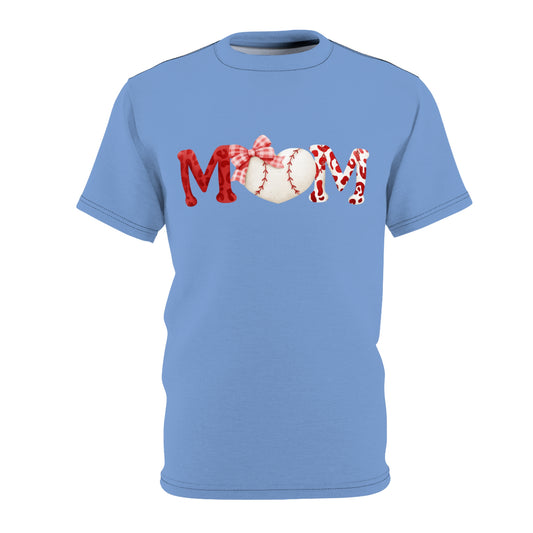 Baseball Mom Unisex Adult Tee