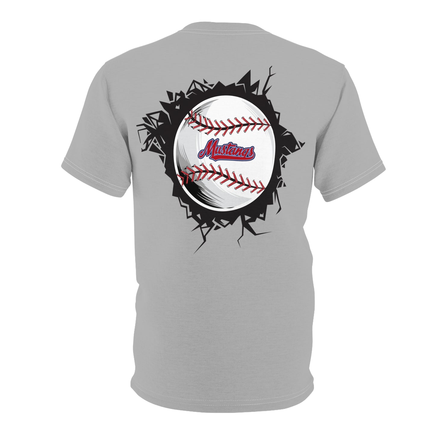Mustangs Breaking Ball Unisex Adult Tee
