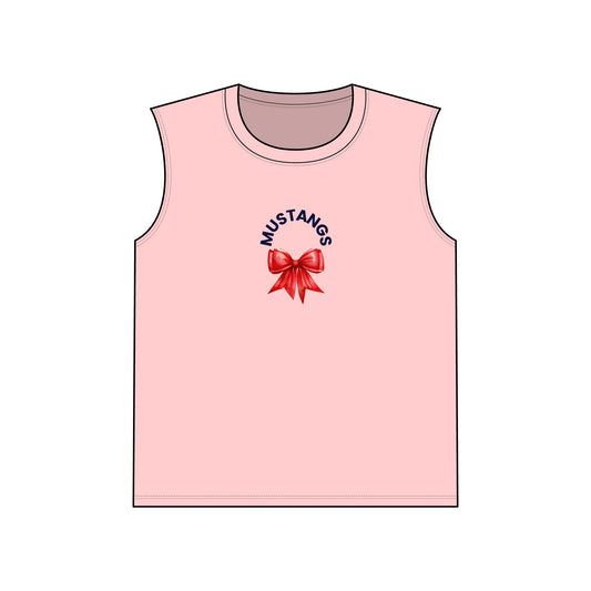 Mustangs Bow Unisex Muscle Tank - Perfect for Sports Events, Casual Wear