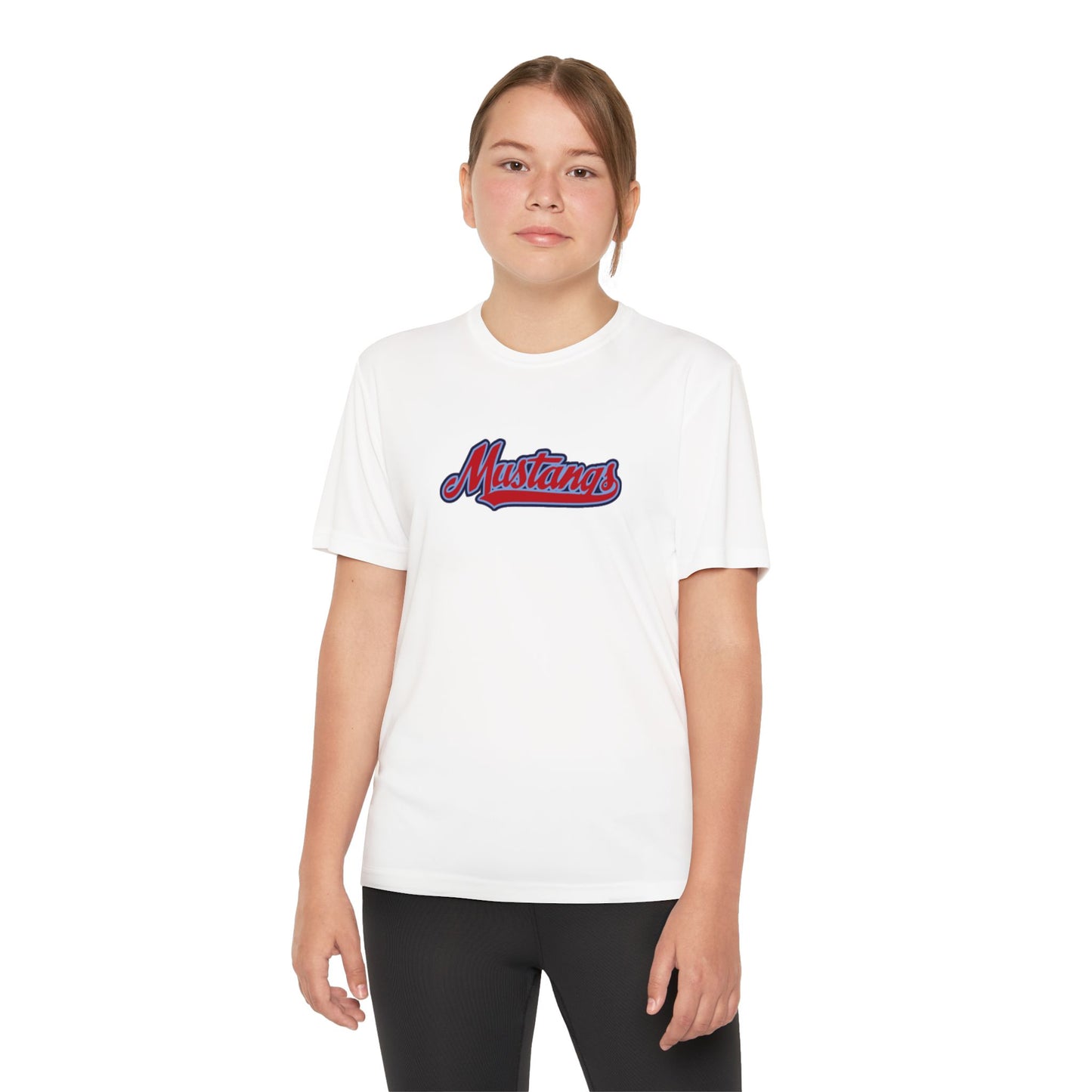Mustangs Wall Break Youth Tee