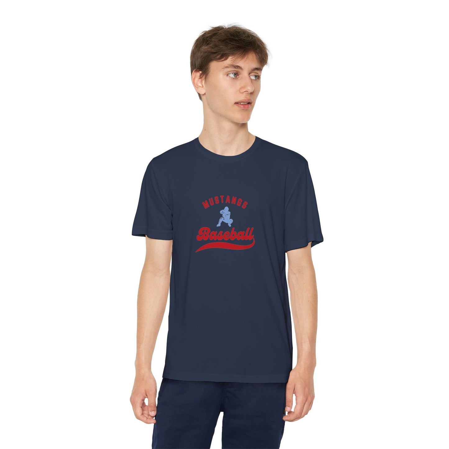 Mustangs Baseball Youth Tee