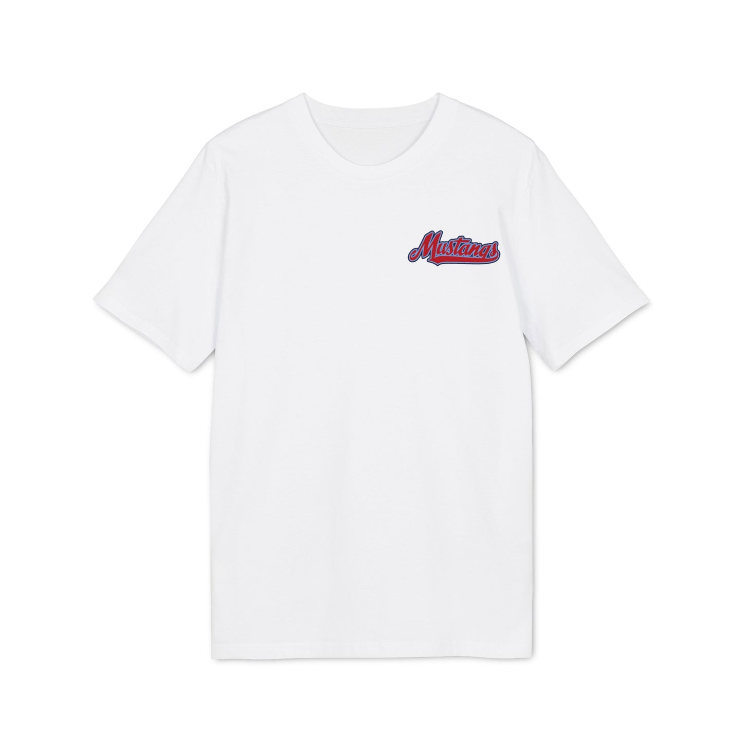 Mustangs Breaking Ball Unisex Baseball Team T-Shirt ~ Cotton