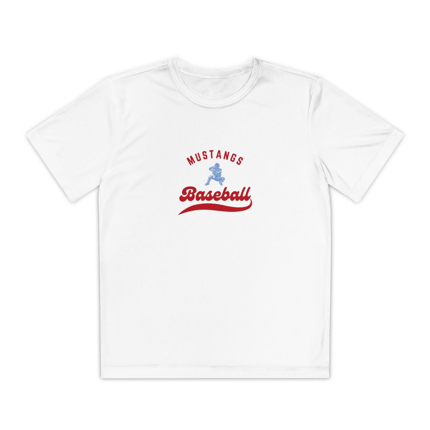 Mustangs Baseball Youth Tee