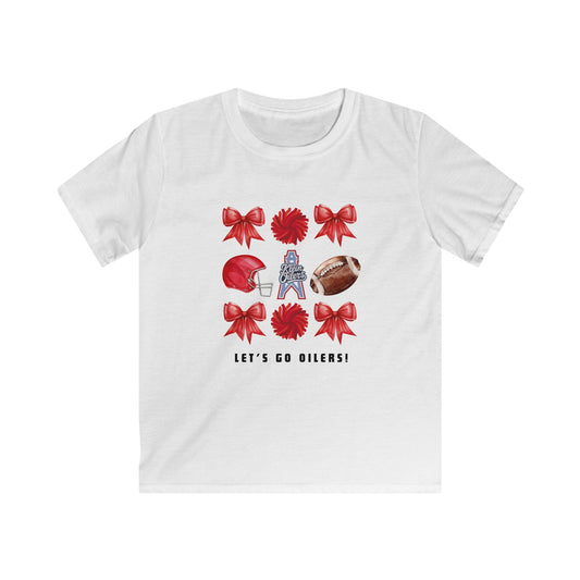 Let's Go Oilers! - Youth Sports T-Shirt-cotton
