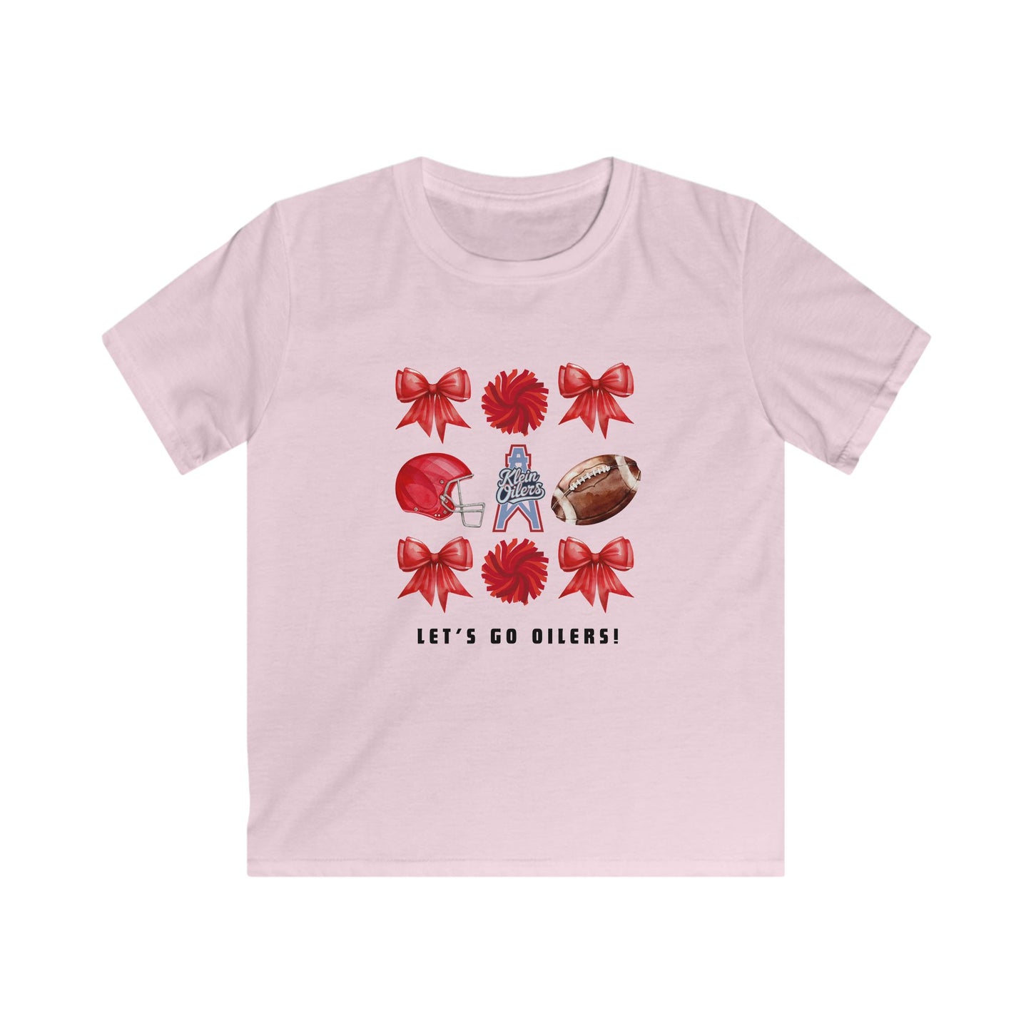 Let's Go Oilers! - Youth Sports T-Shirt-cotton