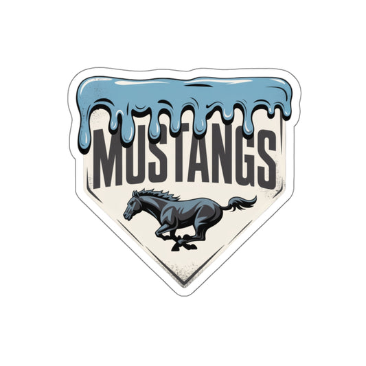 Mustangs Die-Cut Stickers - Team Spirit Decal