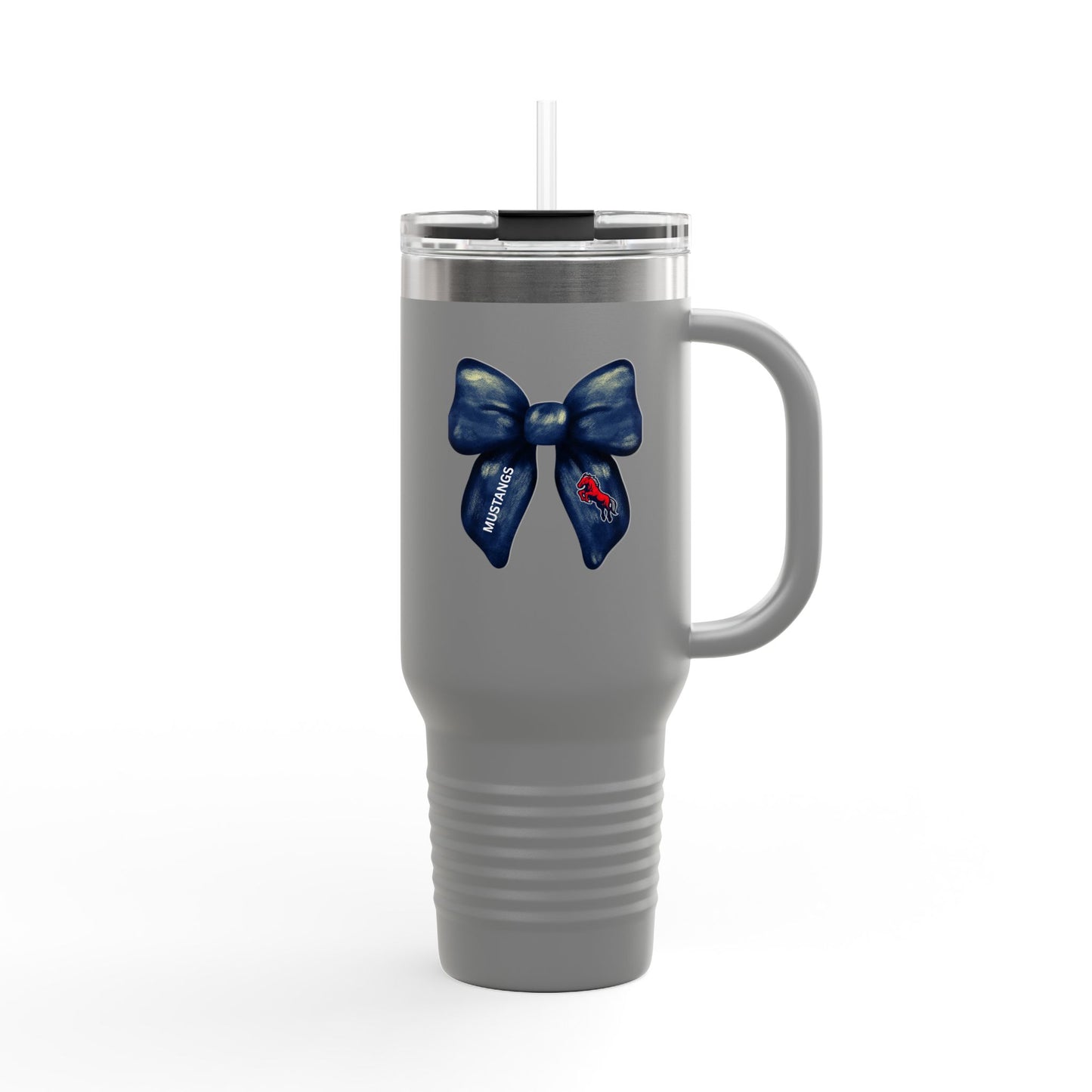 Mustangs Personalized Insulated Travel Mug - 40oz