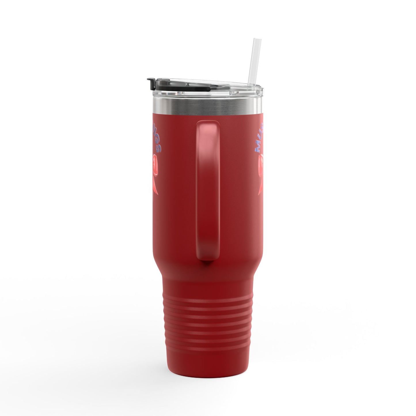 Mustangs Bow Personalized Insulated Travel Mug - 40oz