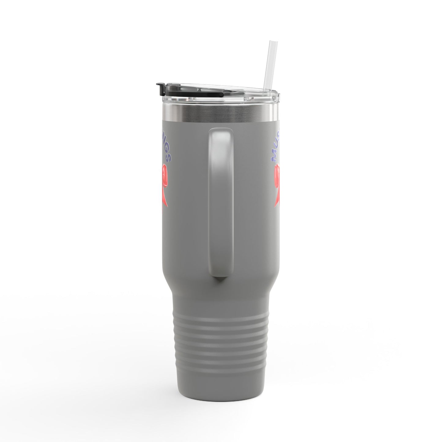 Mustangs Bow Personalized Insulated Travel Mug - 40oz
