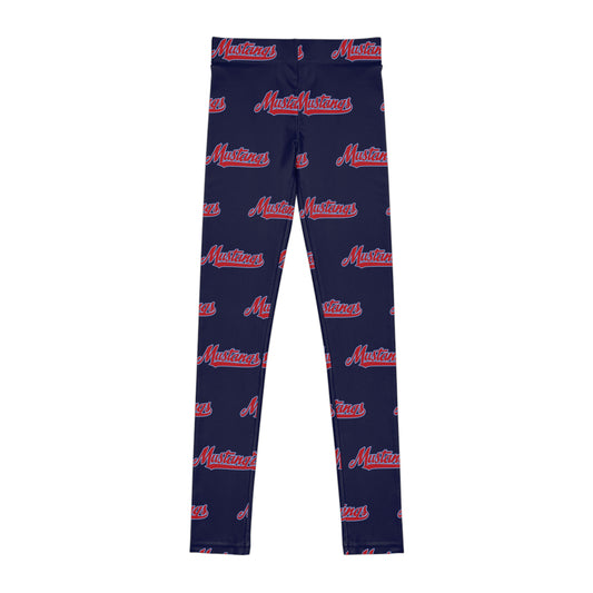 Mustangs Youth Leggings ~ Check size chart
