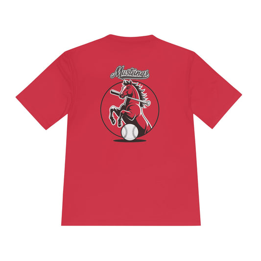 Stands/Mustangs Unisex Moisture Wicking Adult Tee