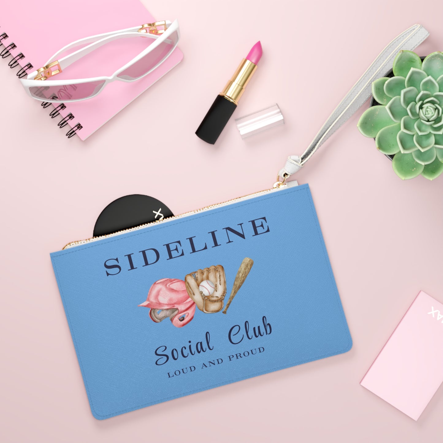 Sporty Sideline Clutch Bag