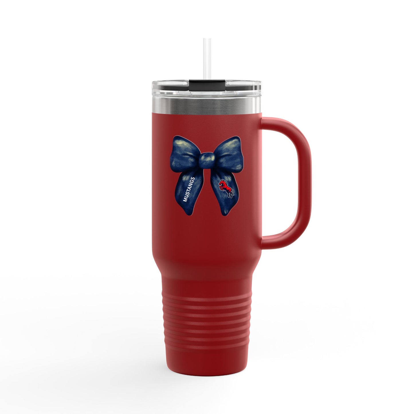 Mustangs Personalized Insulated Travel Mug - 40oz