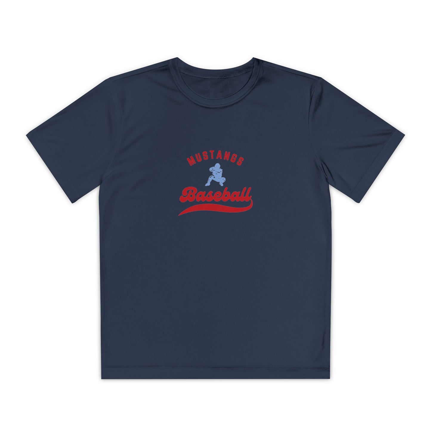 Mustangs Baseball Youth Tee