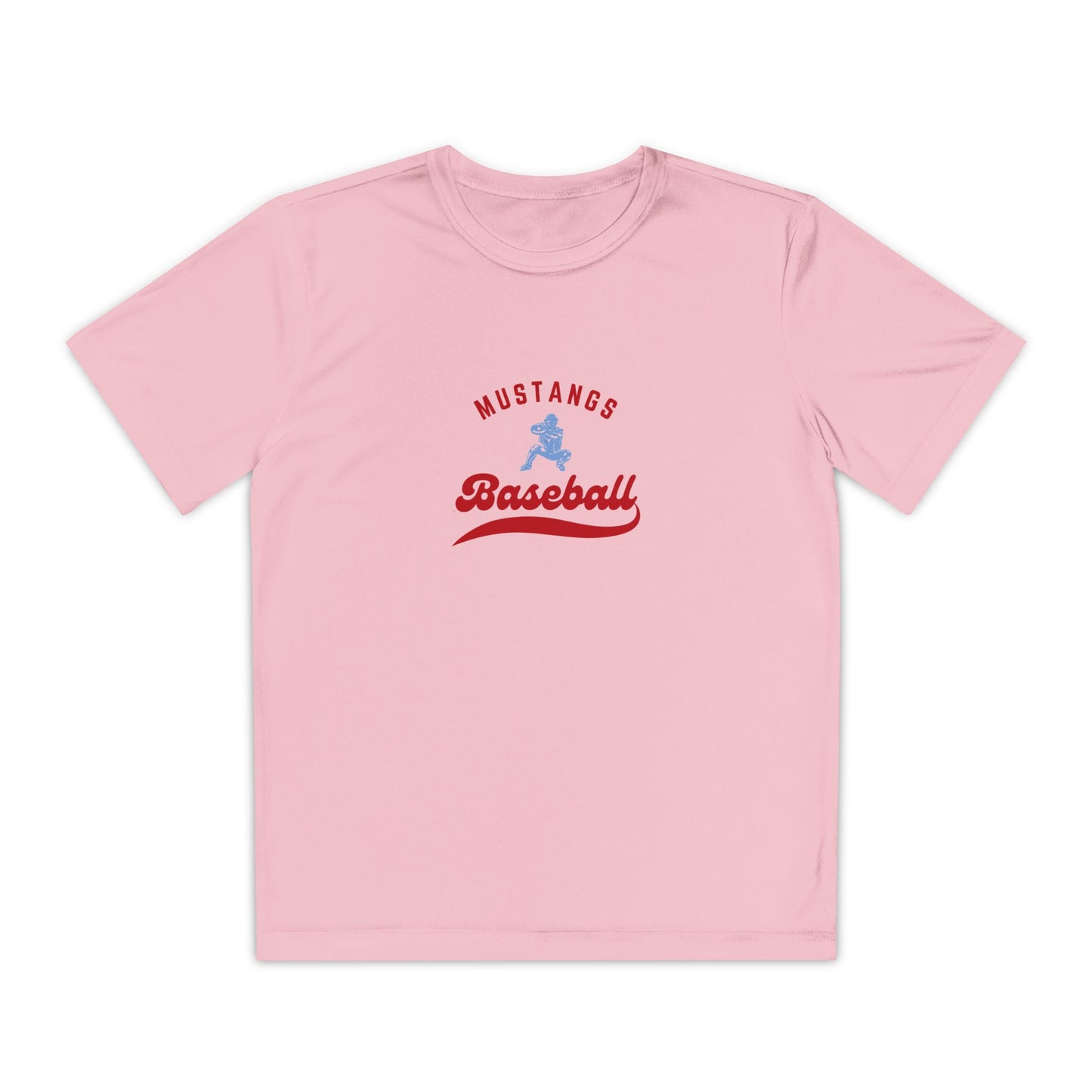 Mustangs Baseball Youth Tee