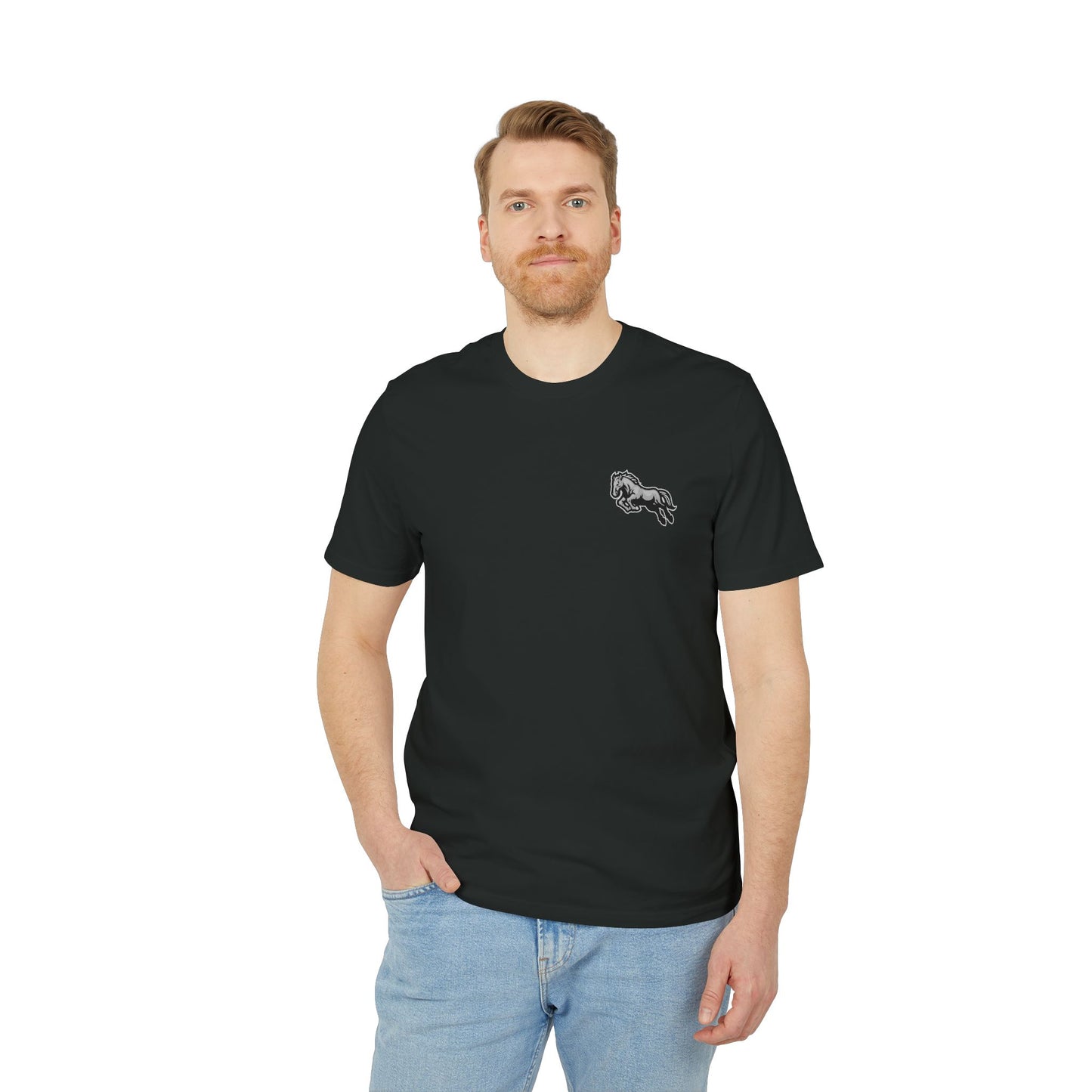 Mustangs Drip Unisex Baseball Team T-Shirt ~ Cotton