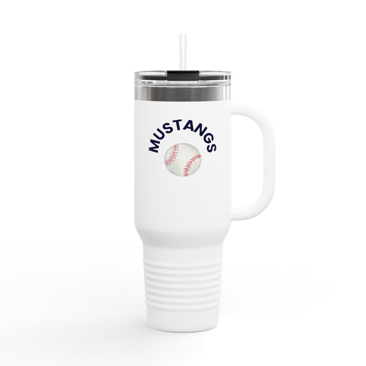 Mustangs Personalized Insulated Travel Mug - 40oz