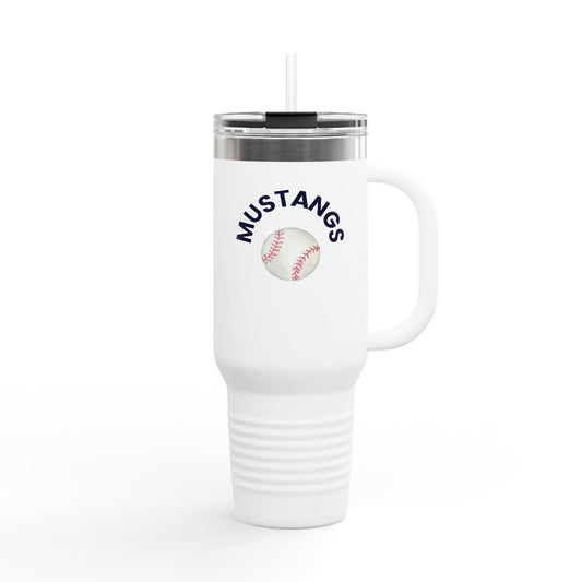 Mustangs Personalized Insulated Travel Mug - 40oz