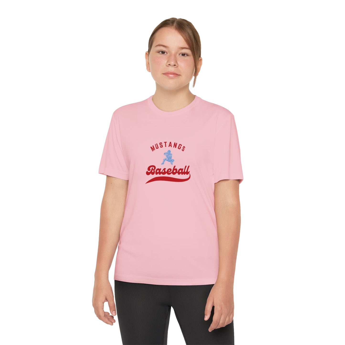 Mustangs Baseball Youth Tee